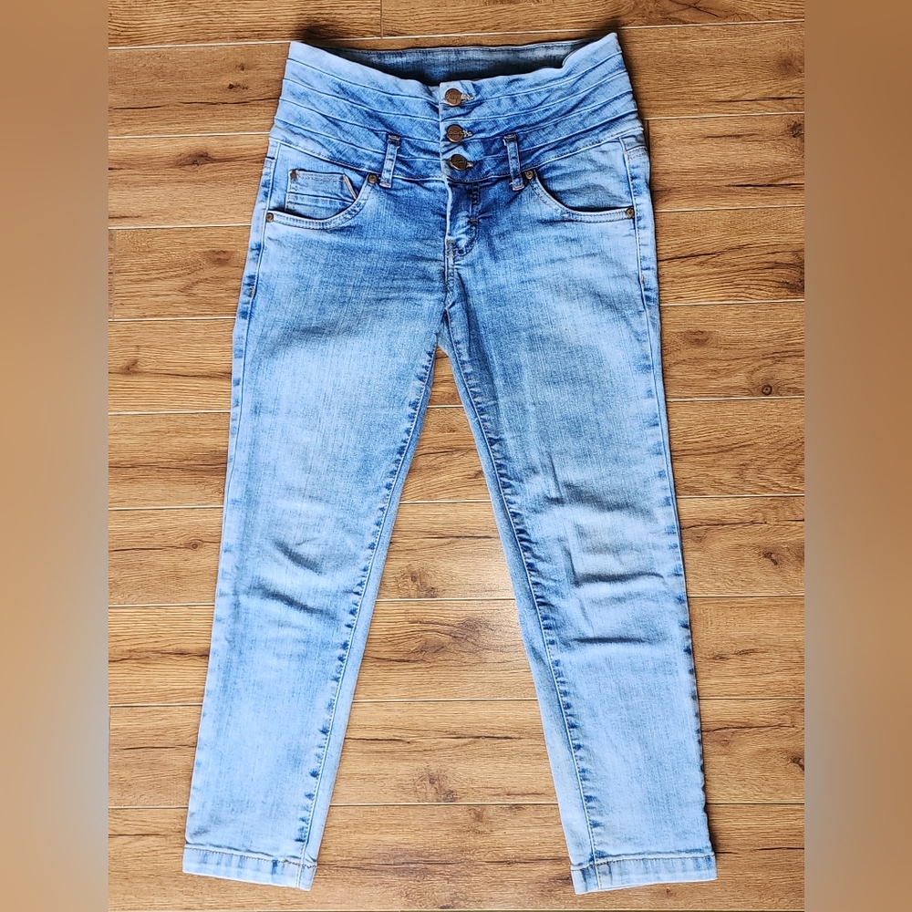 Vintage Fiorucci Skinny Crop Jeans
